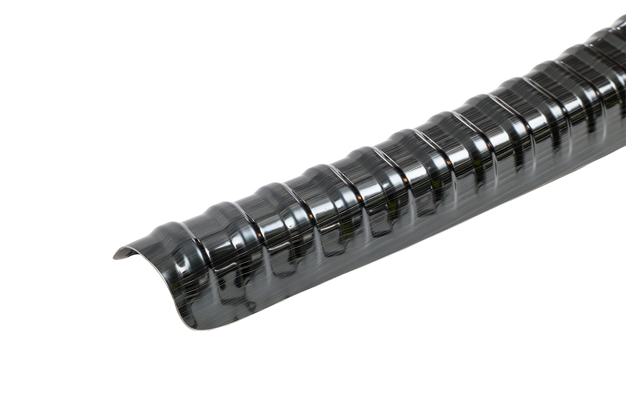 Tesla Model 3 Trunk Sill Brushed Black Stainless Steel Scratch & Scuff Protector