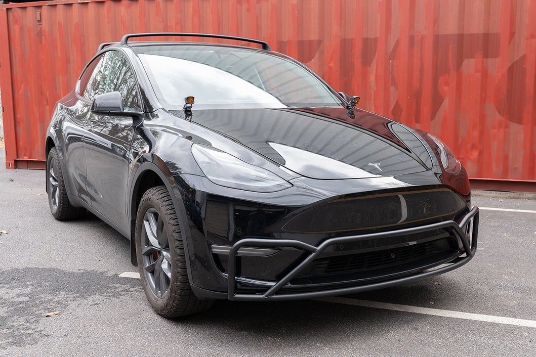 FUNDADOR LIGHT TESLA MODEL Y プレミアムグラス付き Tesla Model Y LED Pod Ditch Light Kit with Morimoto Bangers - T