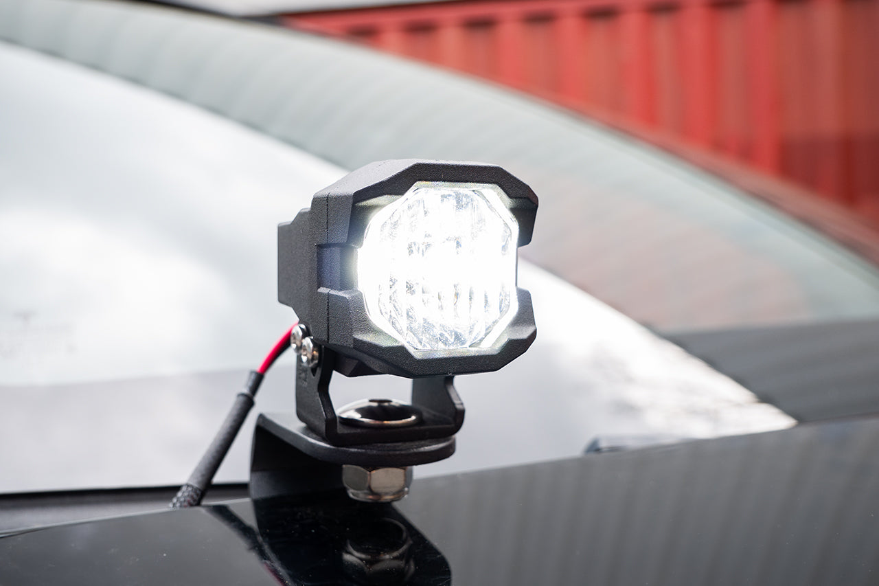 Tesla Model Y LED Pod Ditch Light Kit with Morimoto Bangers