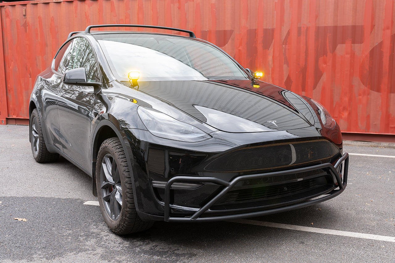 Tesla Model Y LED Pod Ditch Light Kit with Morimoto Bangers