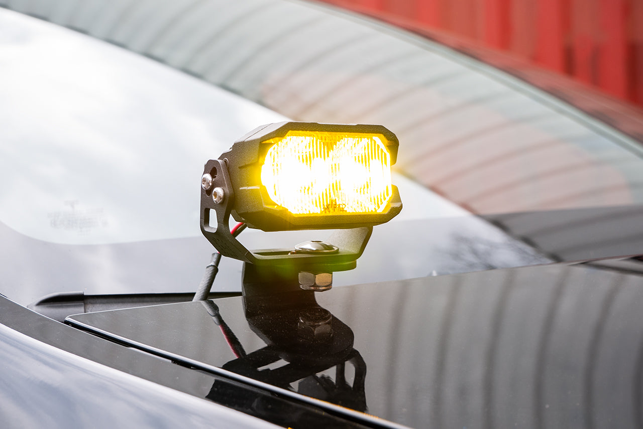 Tesla Model Y LED Pod Ditch Light Kit with Morimoto Bangers