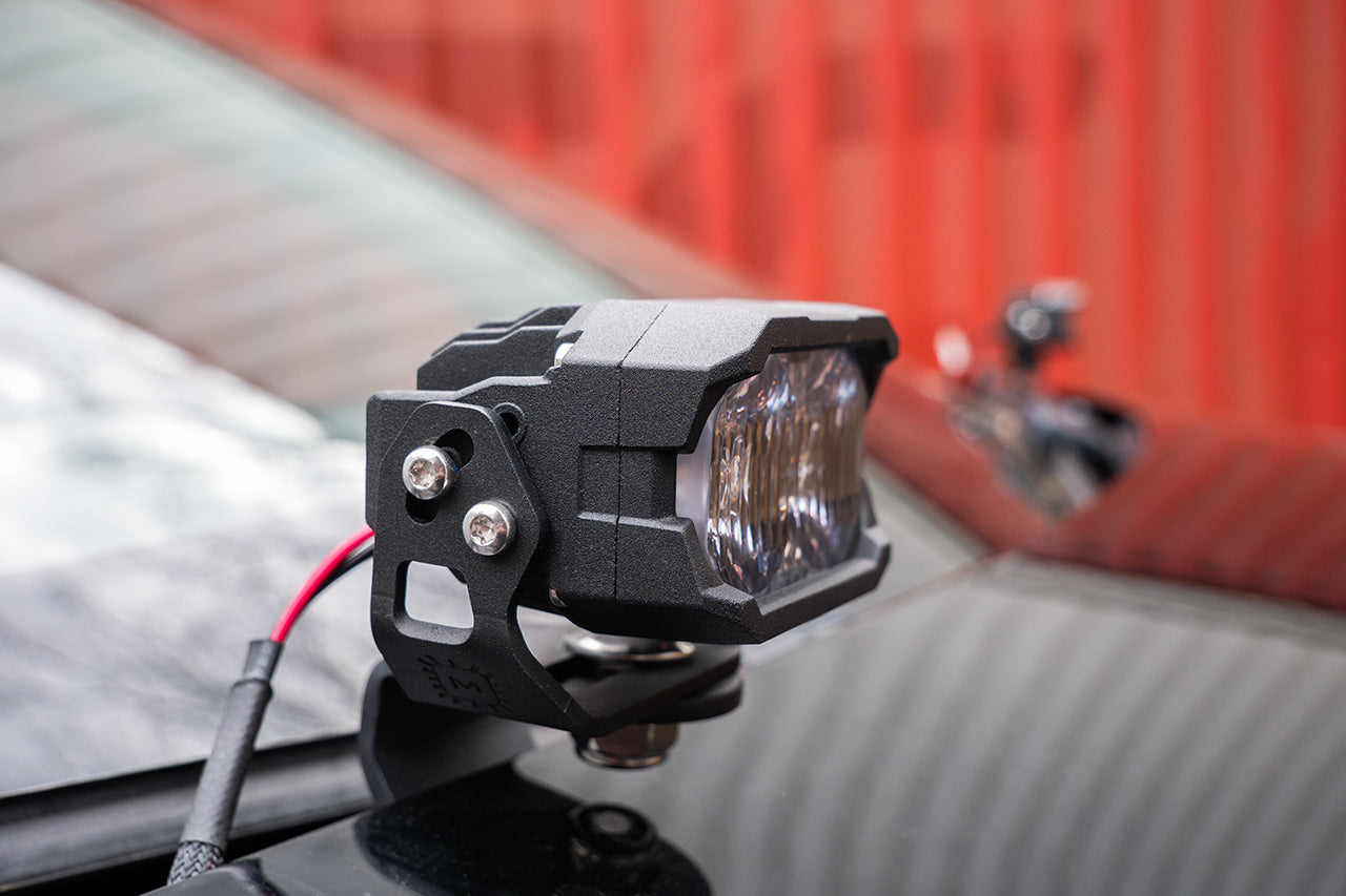 Tesla Model Y LED Pod Ditch Light Kit with Morimoto Bangers