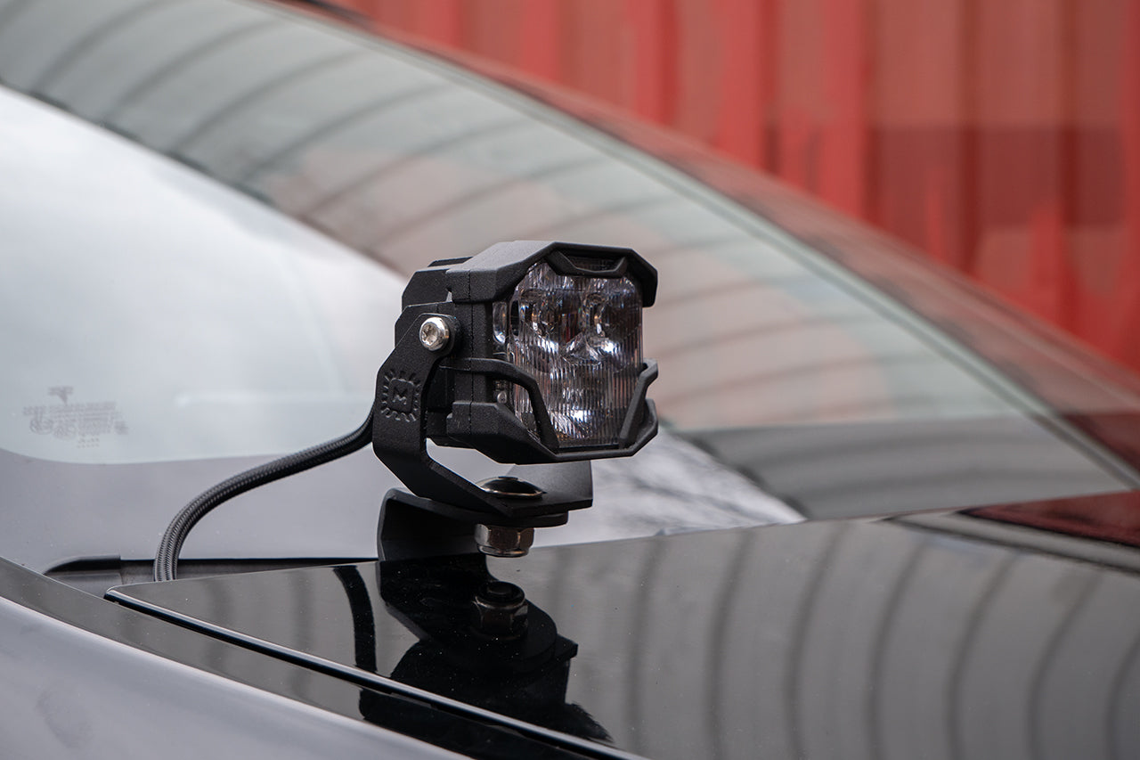 Tesla Model Y LED Pod Ditch Light Kit with Morimoto Bangers