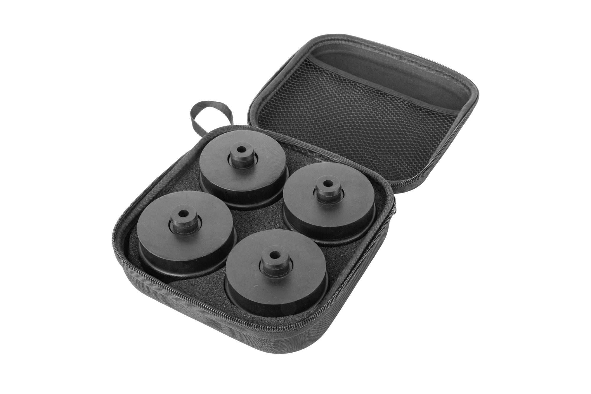 Tesla Lifting Jack Adapter Pad Pucks & Case for Model S 3 X Y