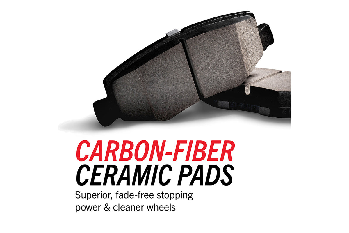 Tesla Model 3 / Y &quot;Dust &amp; Rust Free&quot; Upgrade Replacement Brake Rotor and Pad Set