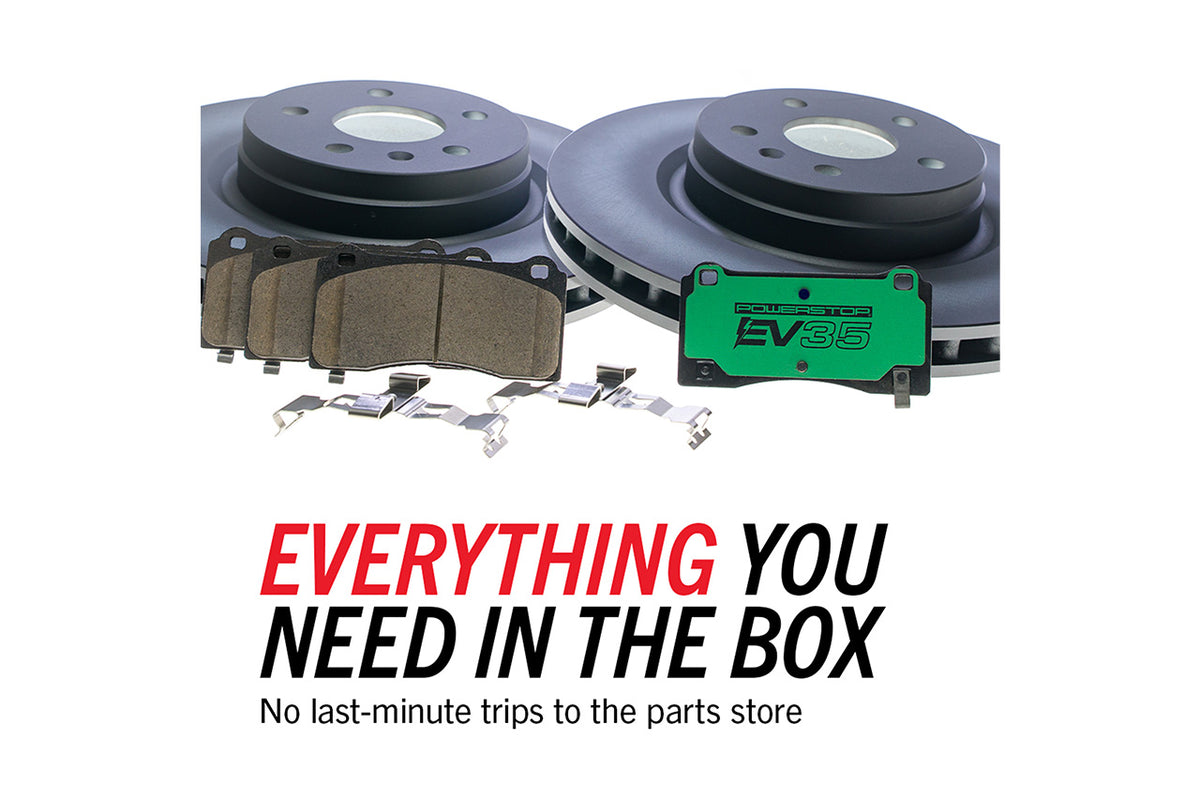 Tesla Model 3 / Y &quot;Dust &amp; Rust Free&quot; Upgrade Replacement Brake Rotor and Pad Set