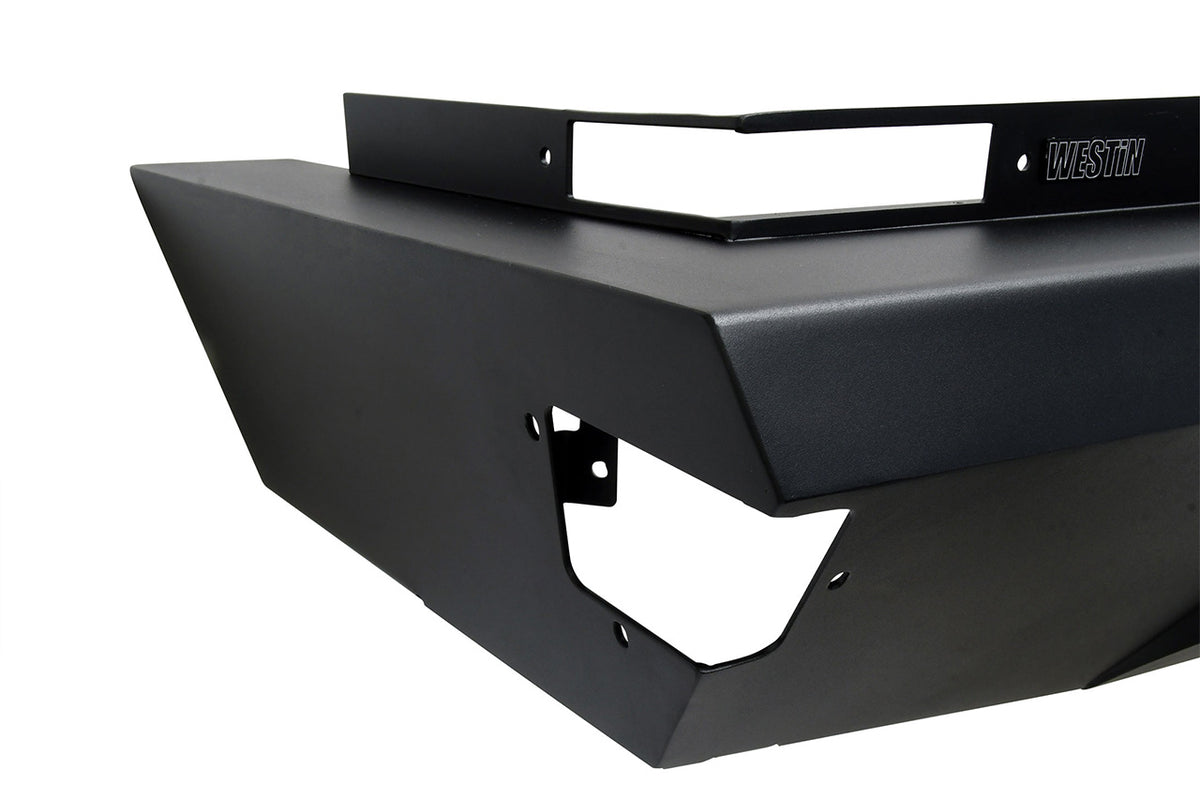 Tesla Cybertruck Westin Pro-Series Rear Bumper Finished in Textured Black