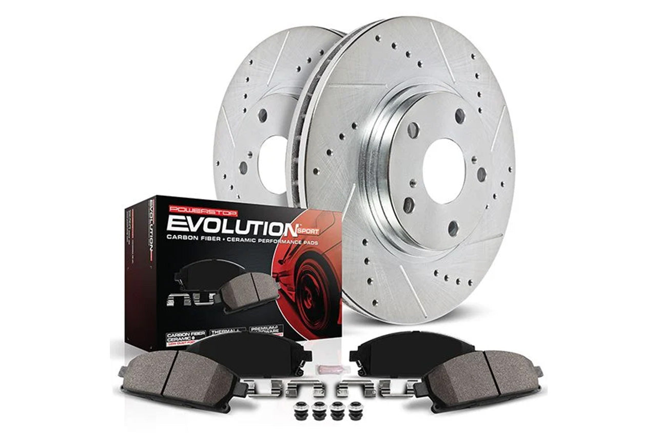 Tesla Model 3 / Y "Dust & Rust Free" Upgrade Replacement / Performance Brake Rotor and Pad Set