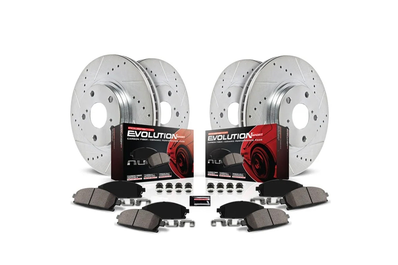 Tesla Model 3 / Y "Dust & Rust Free" Upgrade Replacement / Performance Brake Rotor and Pad Set