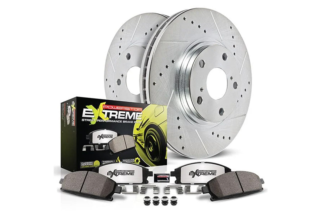 Tesla Model 3 / Y "Dust & Rust Free" Upgrade Replacement / Performance Brake Rotor and Pad Set