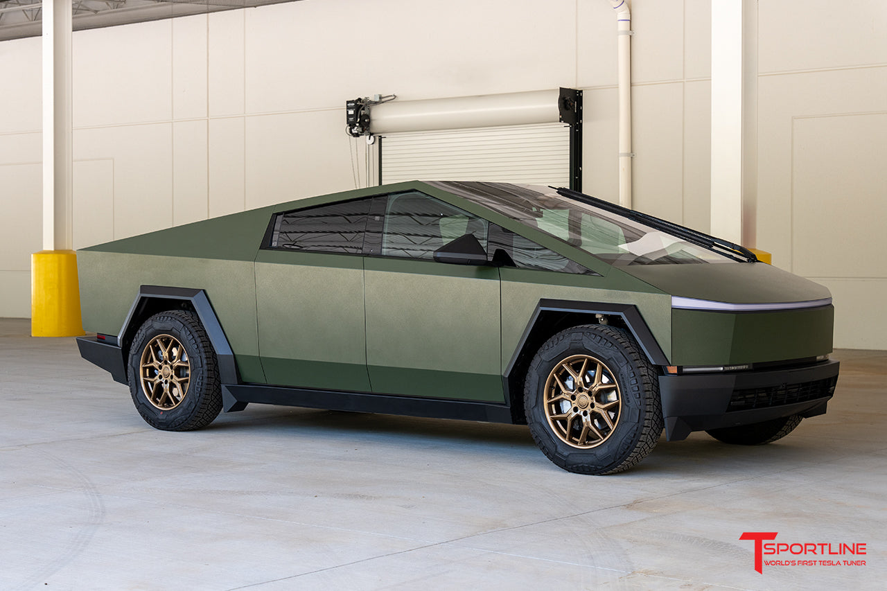 Super Saver Tesla Cybertruck Winter Snow Tire and AeroMaxx 20" Wheel Package (Set of 4)