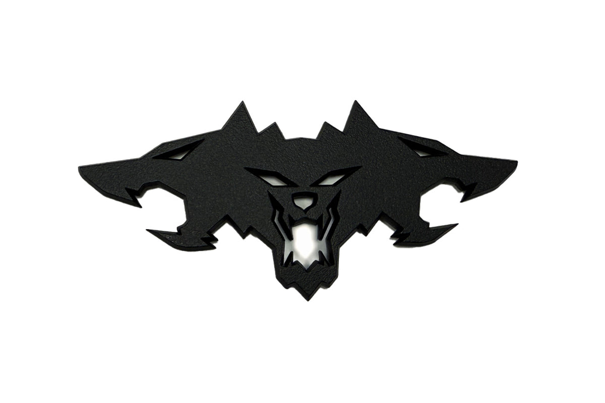 Cyberbeast Premium 3-D Aluminum Metal Satin Black Emblem Badge for Cybertruck