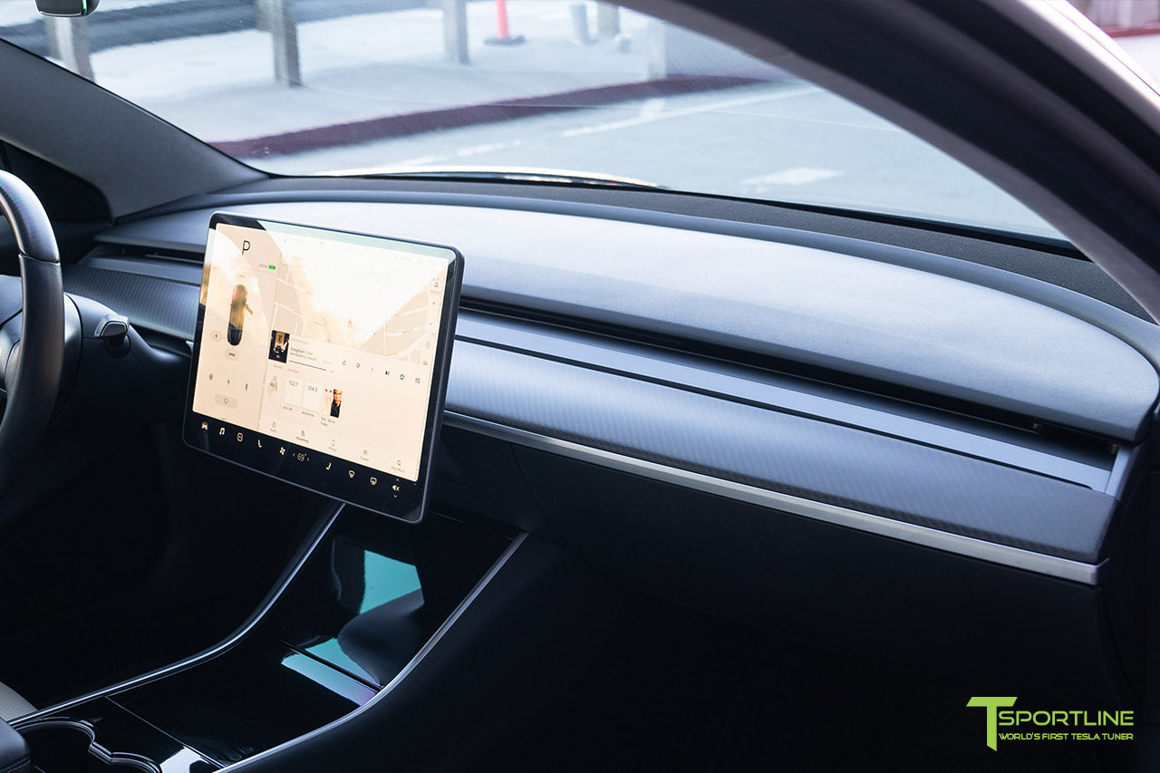 Tesla Model 3 / Y Custom Steering Wheels - Carbon Fiber, Wood, Leather