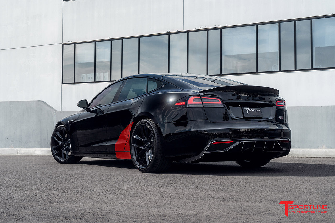 Tesla Model S (2021+) DIY Paint Protection Film (PPF) Kit for Rear Quarter Panels / Doors