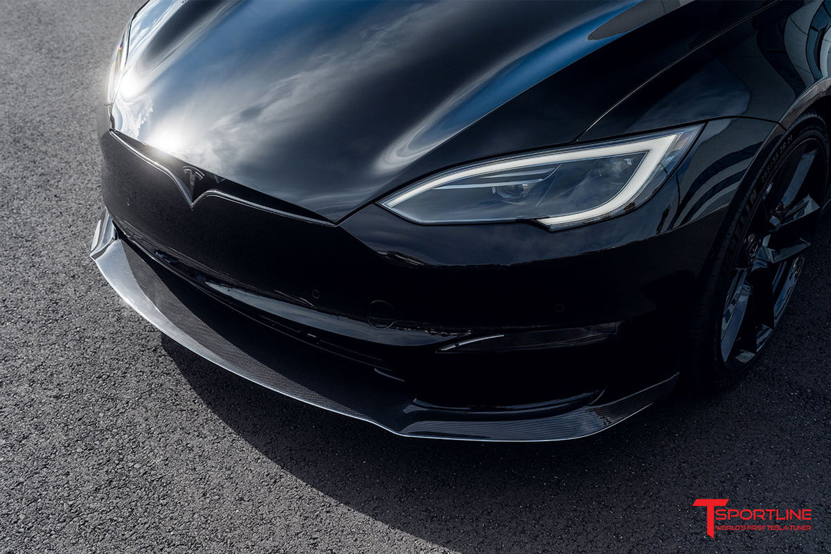 Custom Build - Black 2023 Tesla Model S Plaid with Ferrari Black &amp; Ferrari White Interior