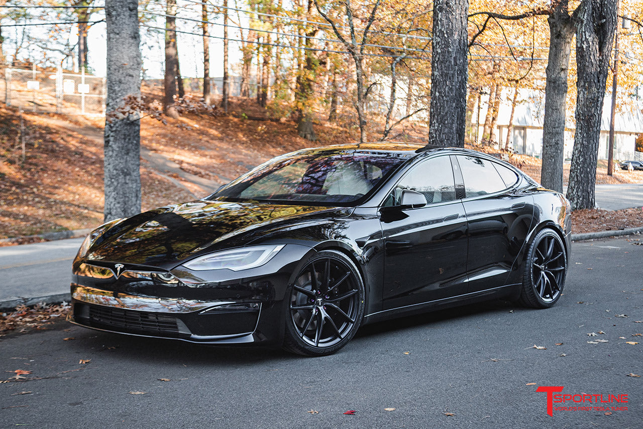 Tesla Model S Long Range & Plaid TSF 21" Wheel and Tire Package (Set of 4) Open Box Special!