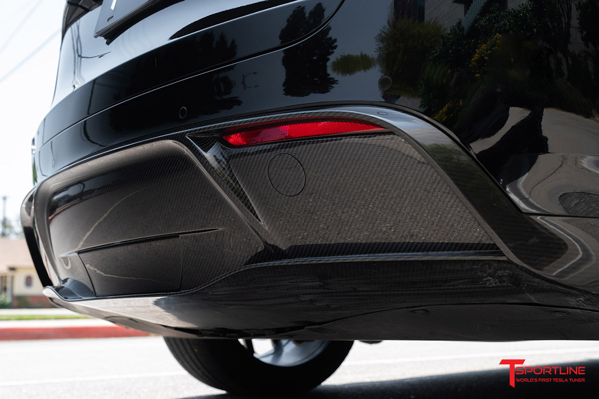 Tesla Model Y Carbon Fiber Sport Aero Body Package - T Sportline - Tesla  Model S, 3, X & Y Accessories