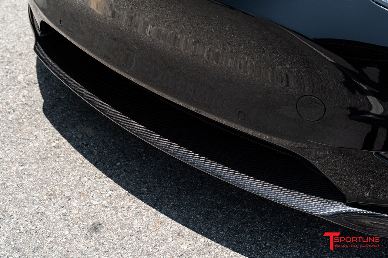 Tesla Model Y Carbon Fiber Front Apron