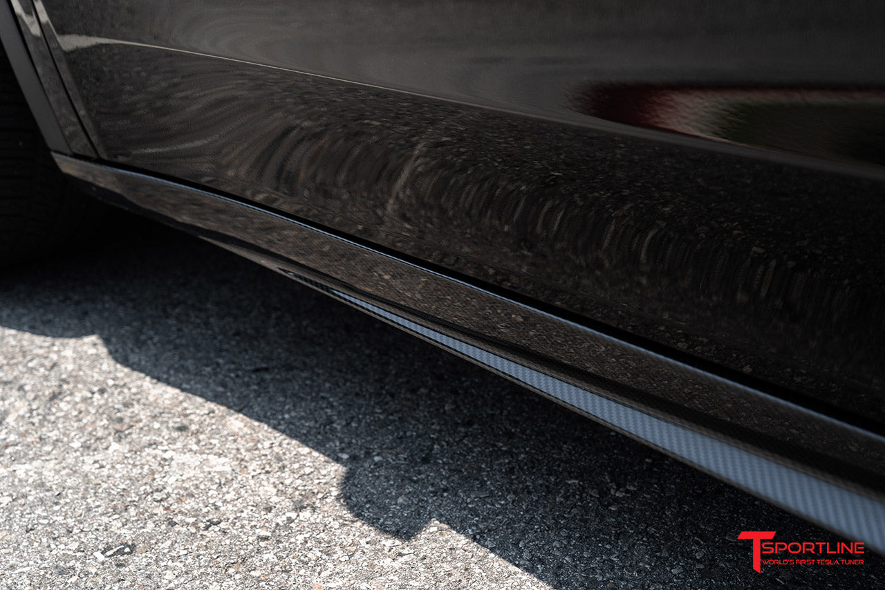 Tesla Model Y Carbon Fiber Sport Aero Body Package