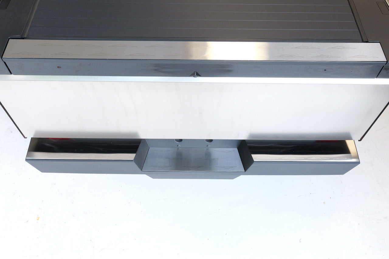 Stainless Steel Laser Etched Tesla Cybertruck Rear Bumper & Tailgate Armor Protection Cover Plates
