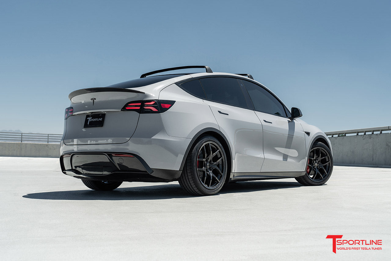 TSC 20" Tesla Model Y Forged Carbon Fiber Wheel and Tire Package (Set of 4)