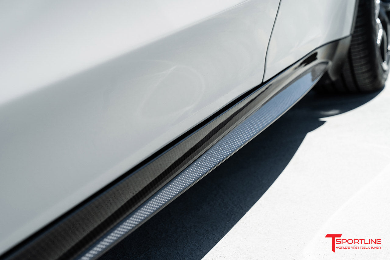 Tesla Model Y Carbon Fiber Sport Aero Body Package