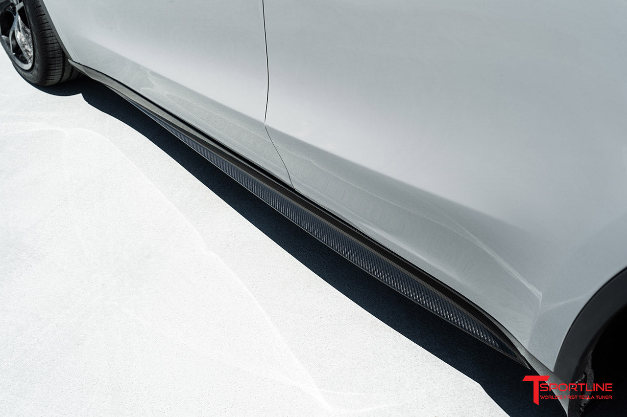 Tesla Model Y Carbon Fiber Sport Aero Body Package