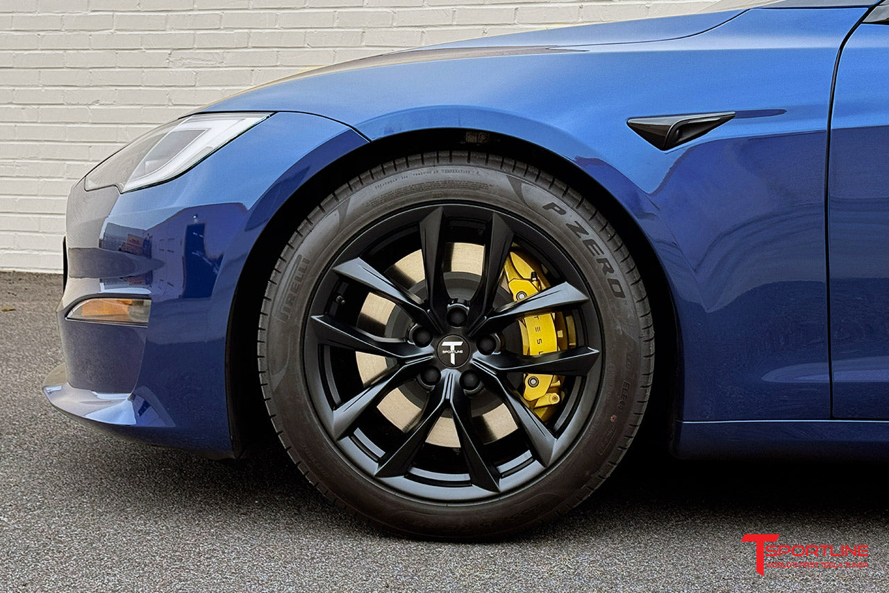 Tss 19 Tesla Model S Long Range And Plaid Wheel And Tire Package Set O T Sportline Tesla 3563