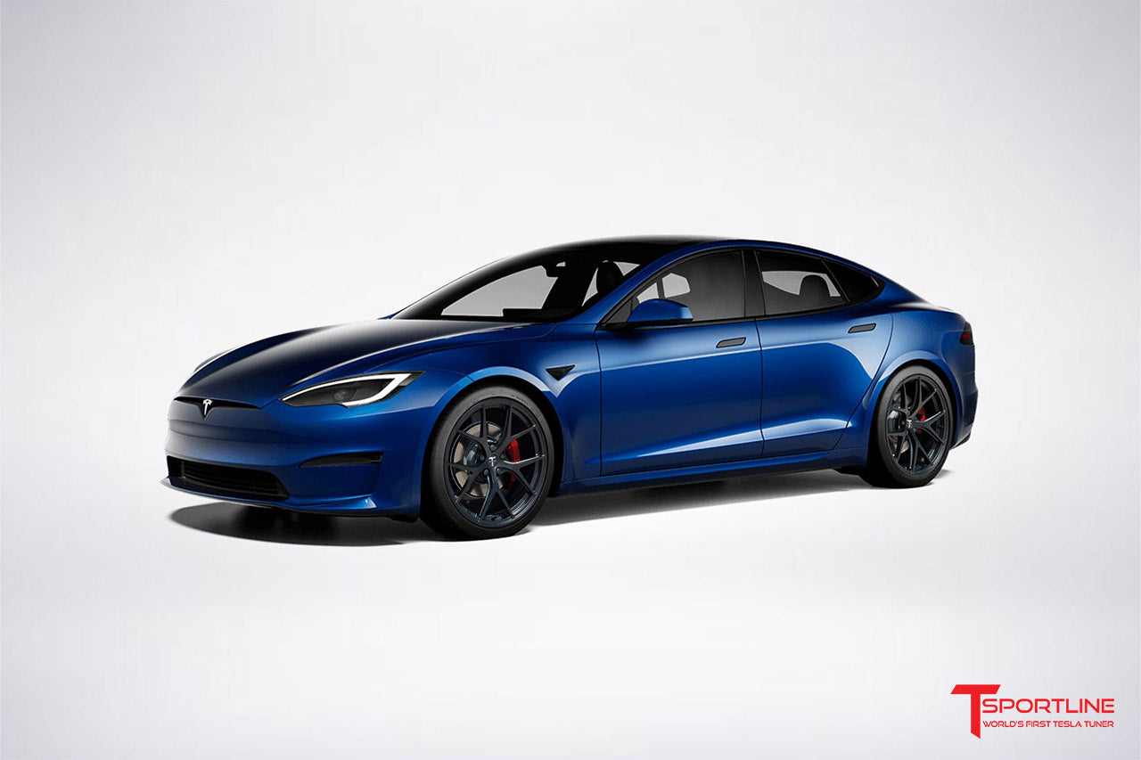 TXL115 21" Tesla Model S Plaid & Long Range Fully Forged Lightweight Tesla Wheel (Set of 4)