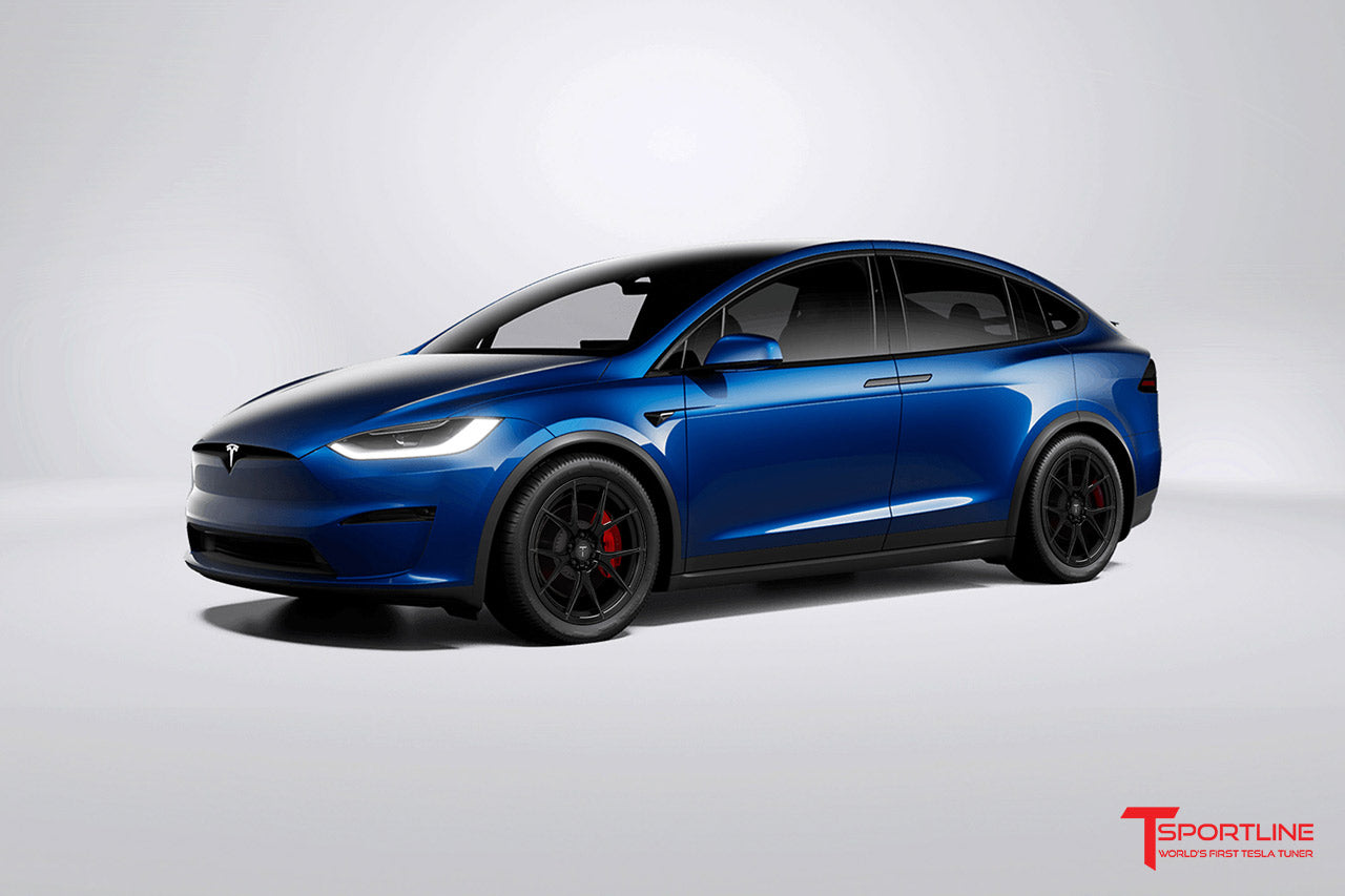 MX115 21" Tesla Model X Long Range & Plaid Wheel (Set of 4)