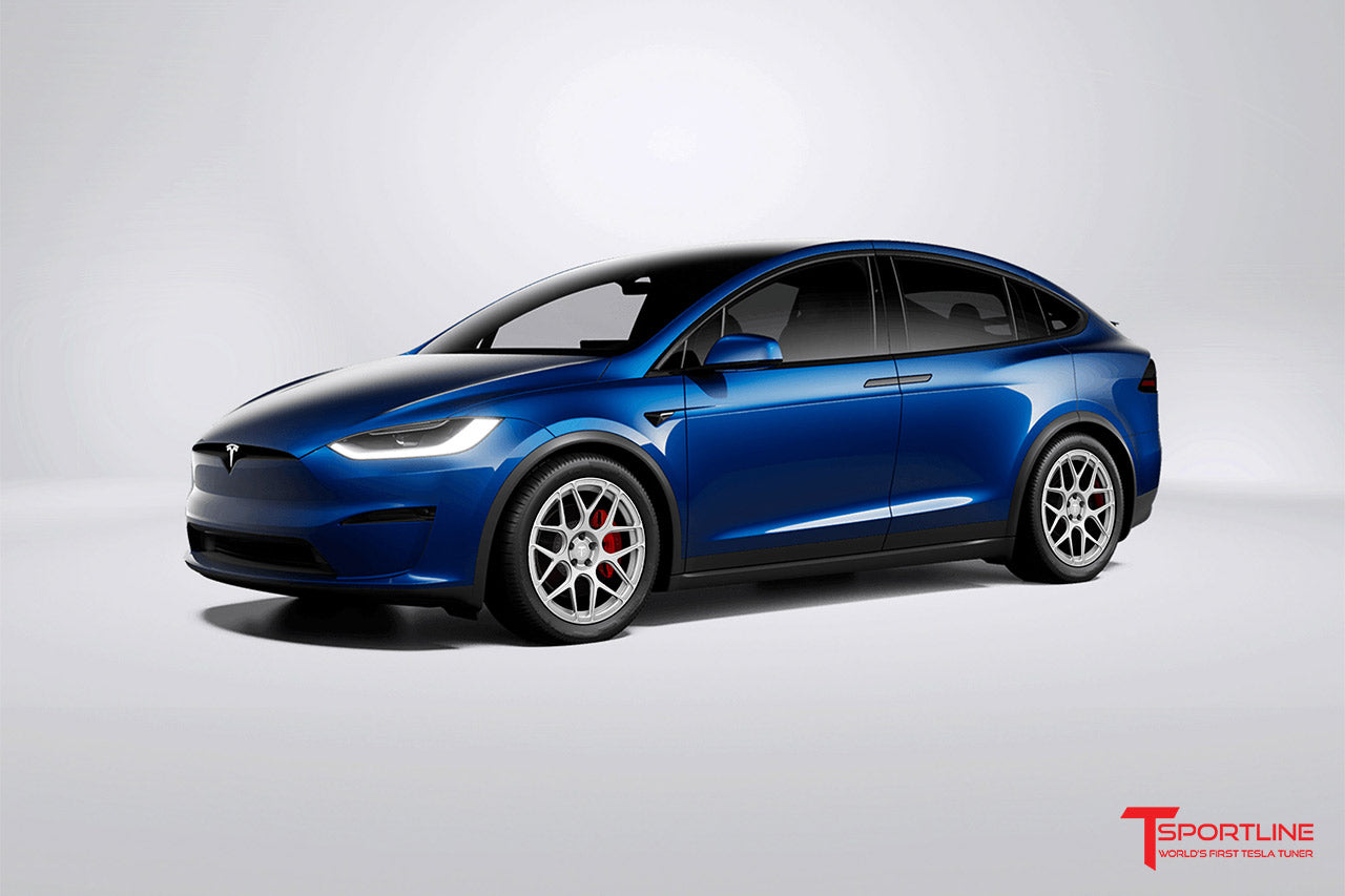 MX117 21" Tesla Model X Long Range & Plaid Wheel (Set of 4)