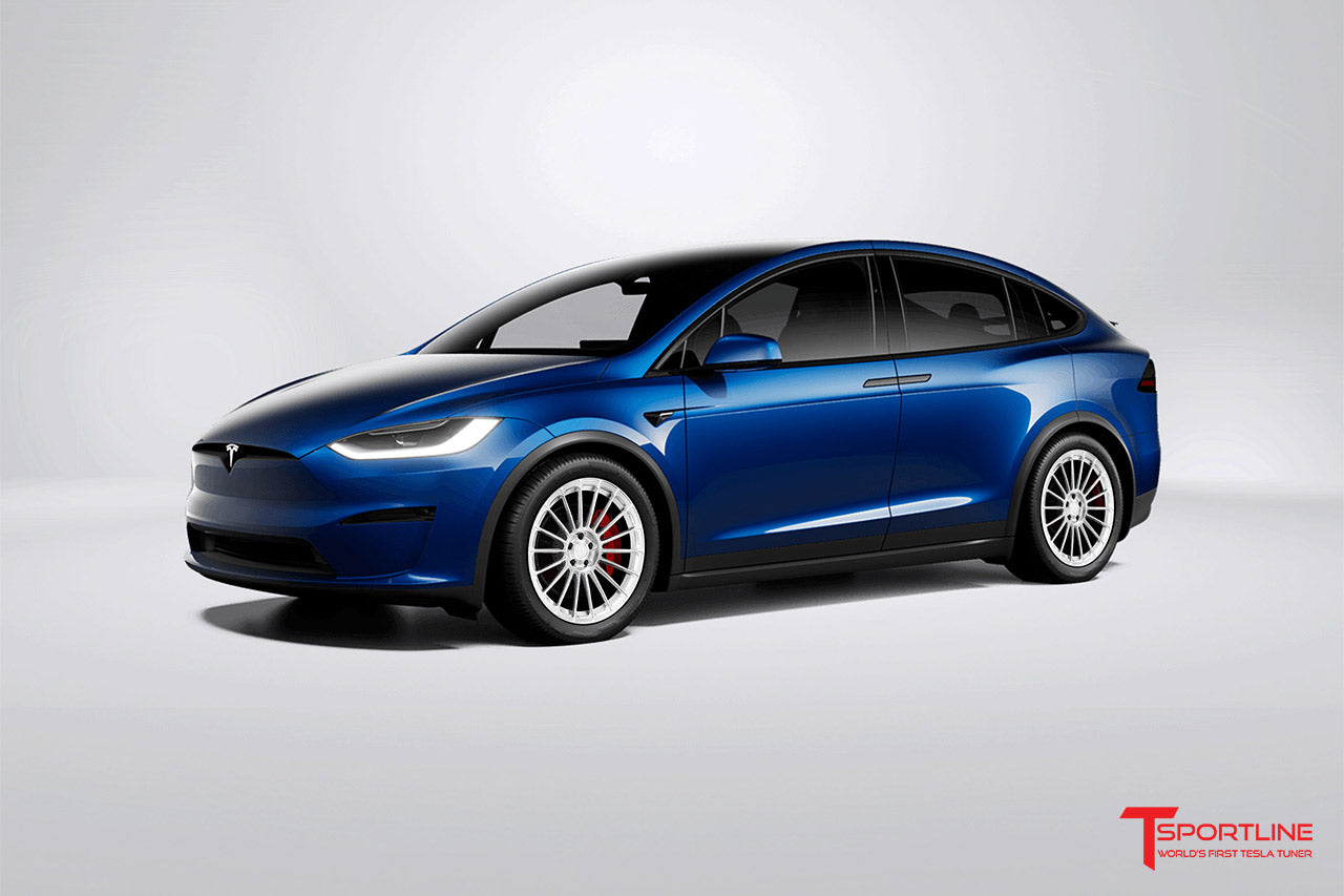 MX118 21" Tesla Model X Long Range & Plaid Wheel (Set of 4)