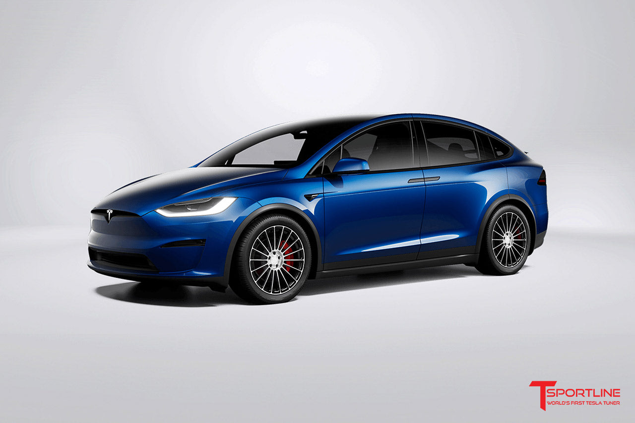 MX118 21" Tesla Model X Long Range & Plaid Wheel (Set of 4)