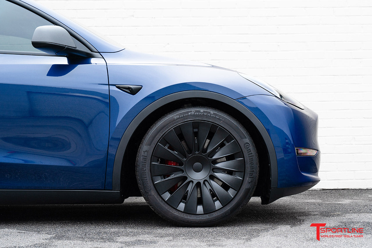 TSY14i Tesla Model Y Induction Styled Aero Wheel Cover for 19" Factory Tesla Wheel