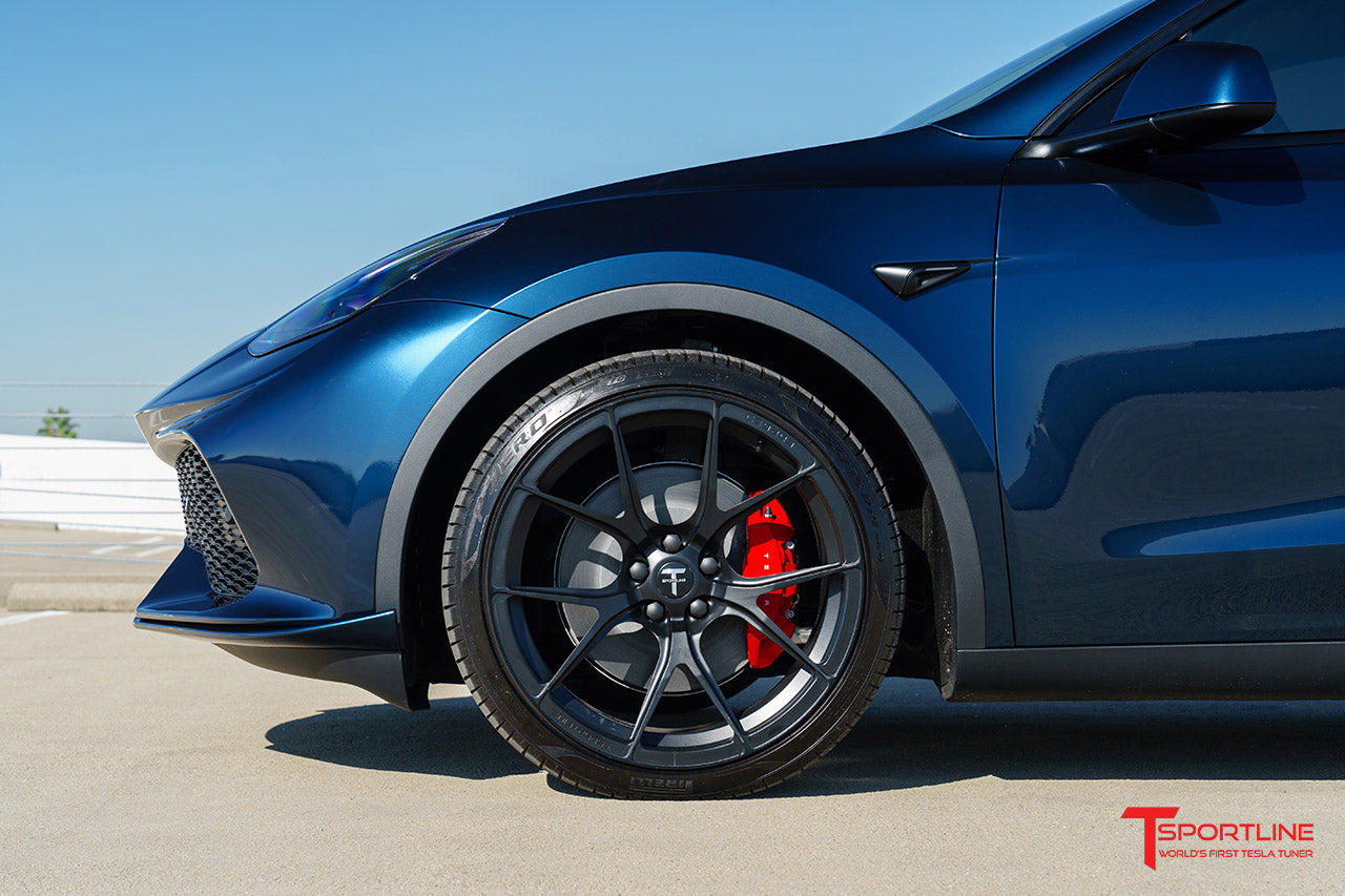 Tesla Model Y Aero Sport Body Kit with Front and Rear Bumper Fascias & Wing Spoiler