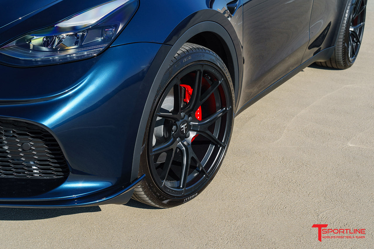 Tesla Model Y Aero Sport Body Kit with Front and Rear Bumper Fascias & Wing Spoiler