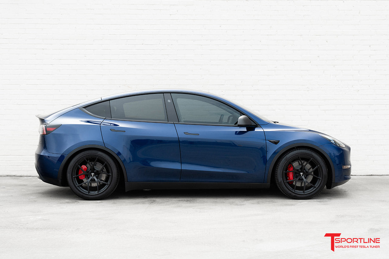 Tesla Model Y TXL115 20" Fully Forged Lightweight Tesla Wheel and Tire Package (Set of 4) Open Box Special!
