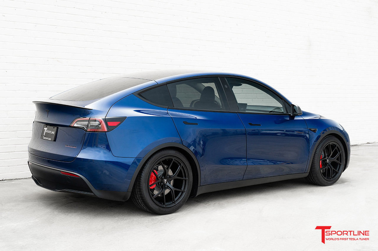 Tesla Model Y TXL115 20" Fully Forged Lightweight Tesla Wheel and Tire Package (Set of 4) Open Box Special!