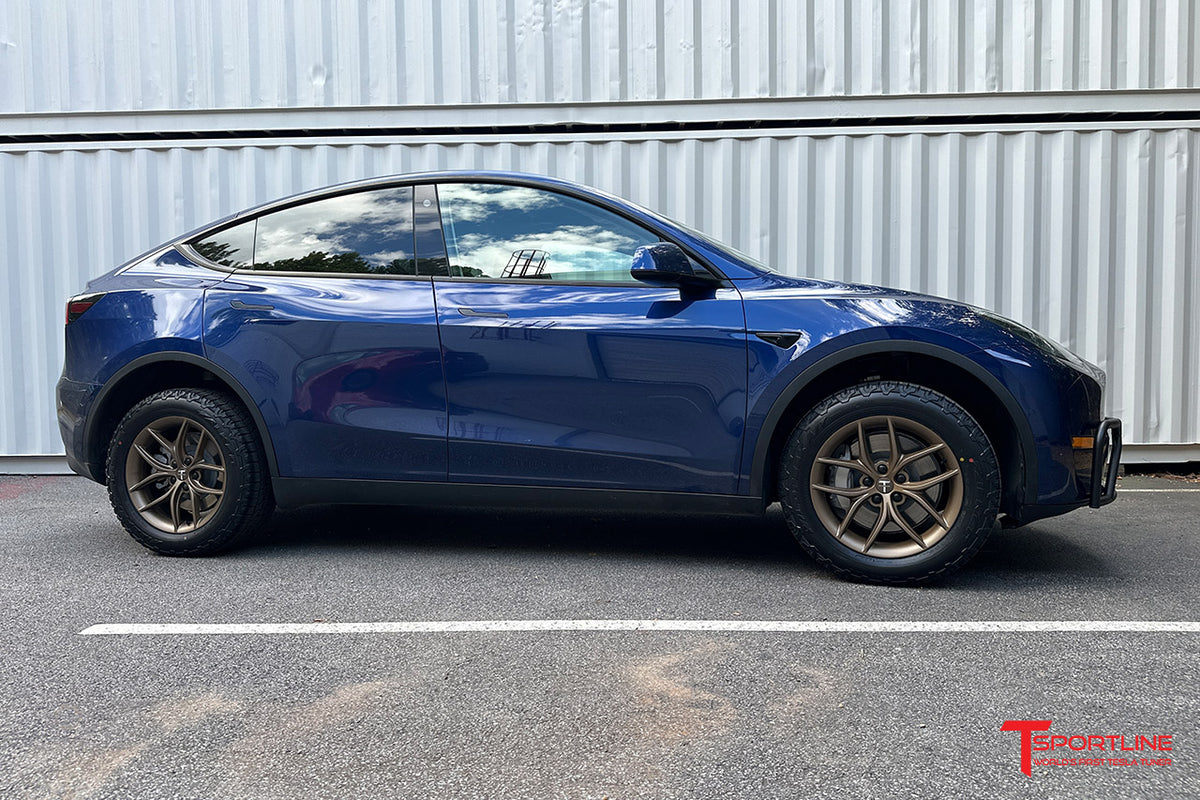 Tesla Model Y Overland Bull Bar Brush Guard Fascia Bumper