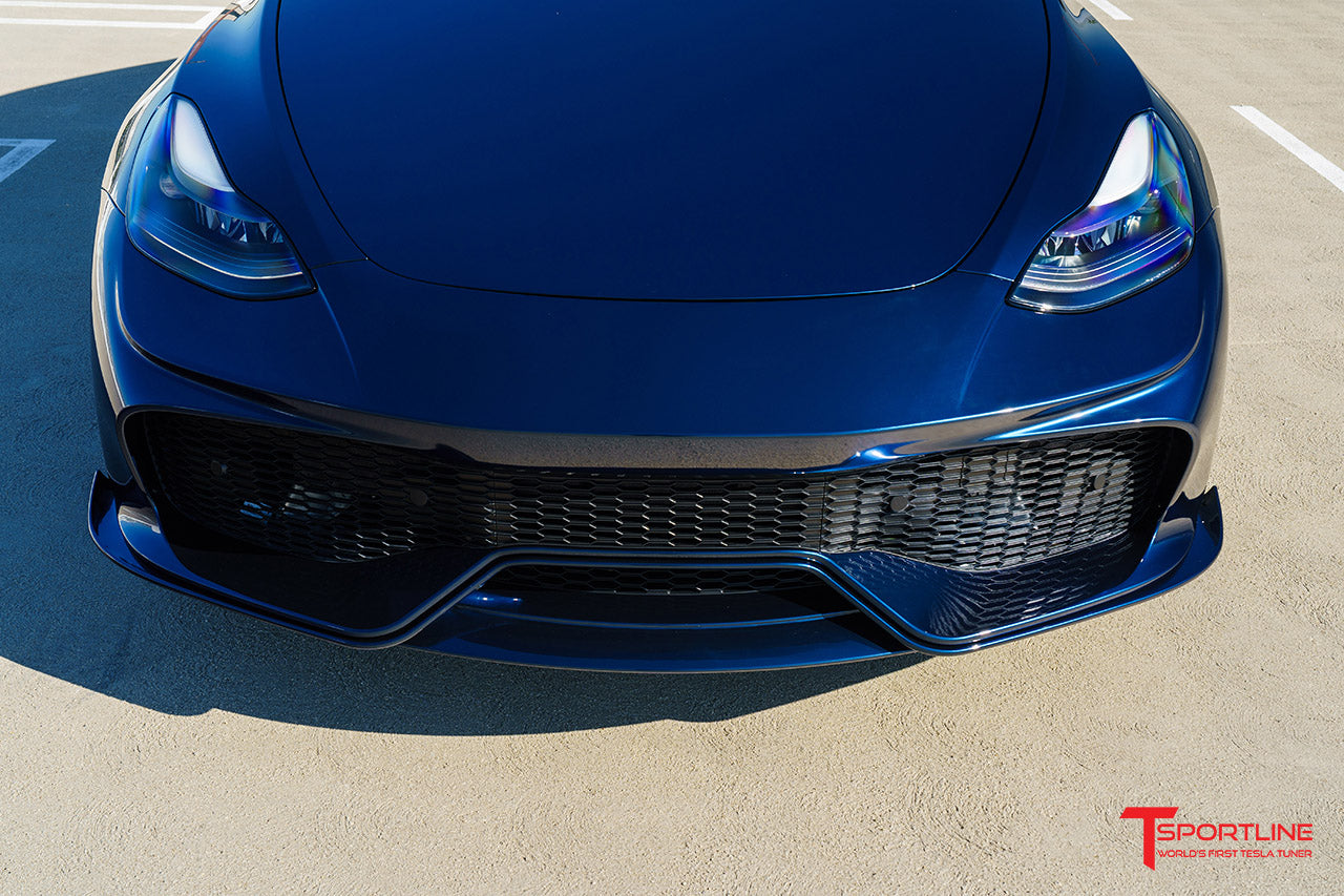 Tesla Model Y Aero Sport Body Kit with Front and Rear Bumper Fascias & Wing Spoiler