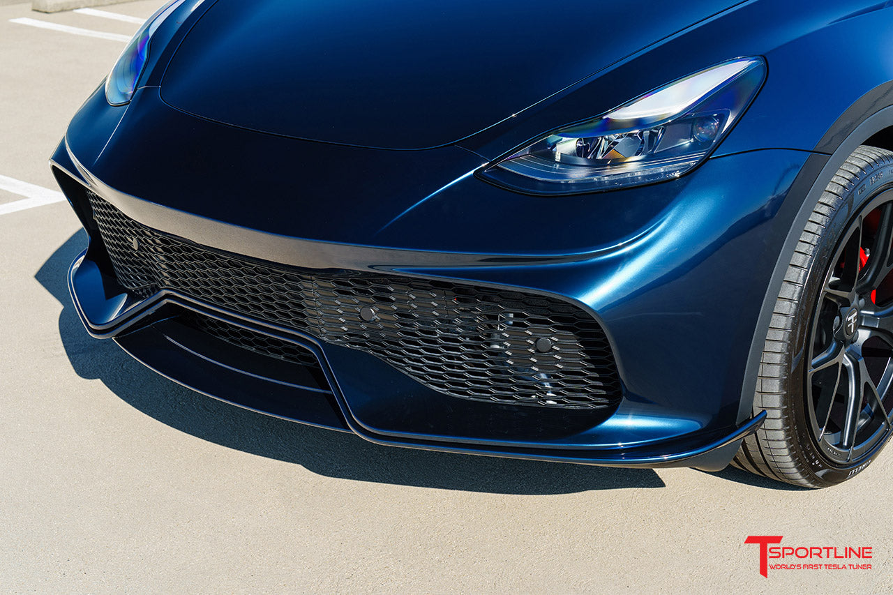 Tesla Model Y Aero Sport Body Kit with Front and Rear Bumper Fascias & Wing Spoiler