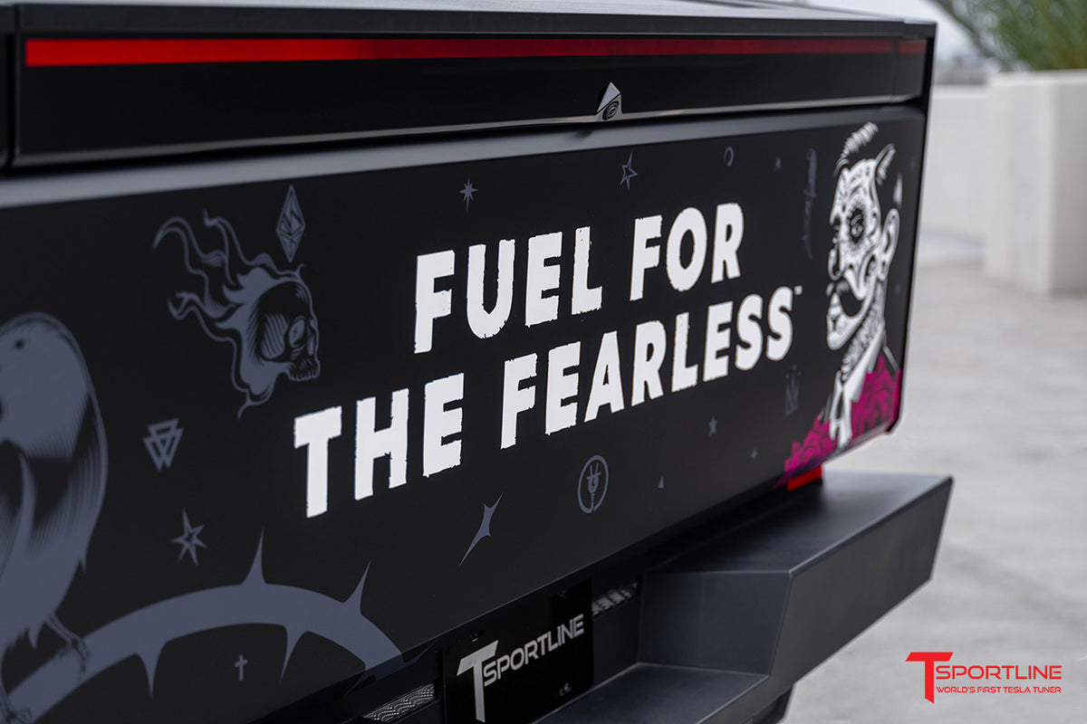 Tesla Cybertruck Custom Printed Wrap Kits