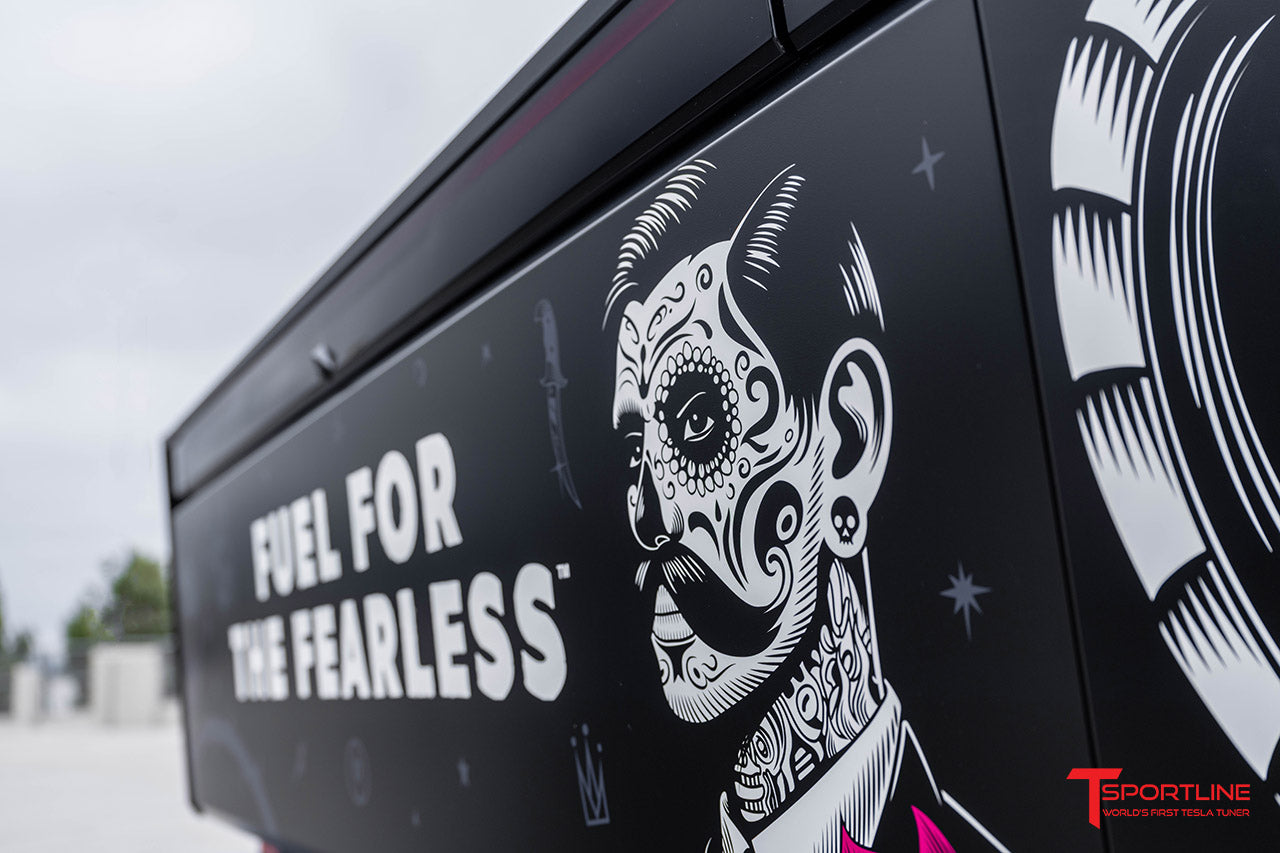 Tesla Cybertruck Custom Printed Wrap Kits