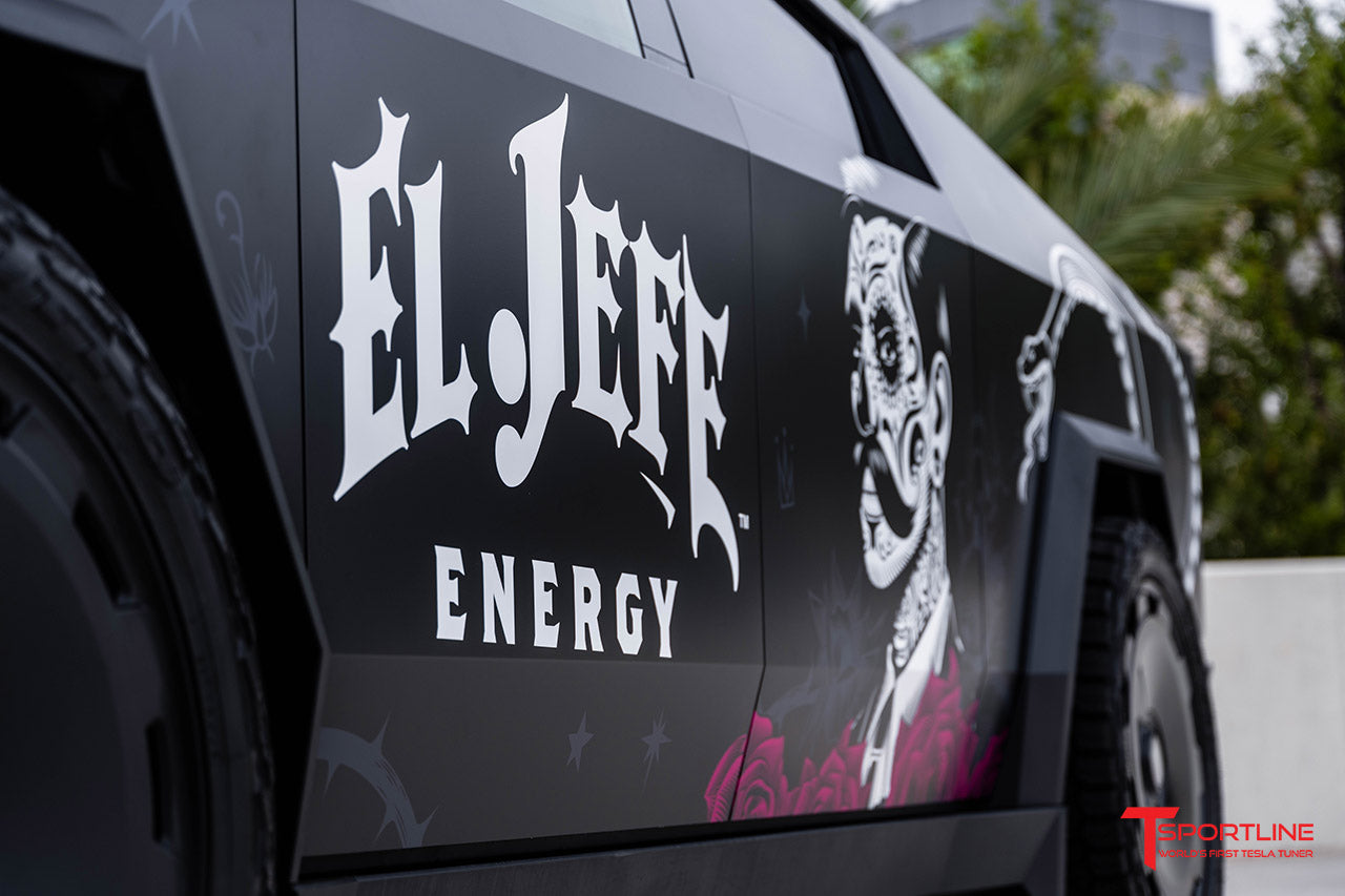 Tesla Cybertruck Custom Printed Wrap Kits