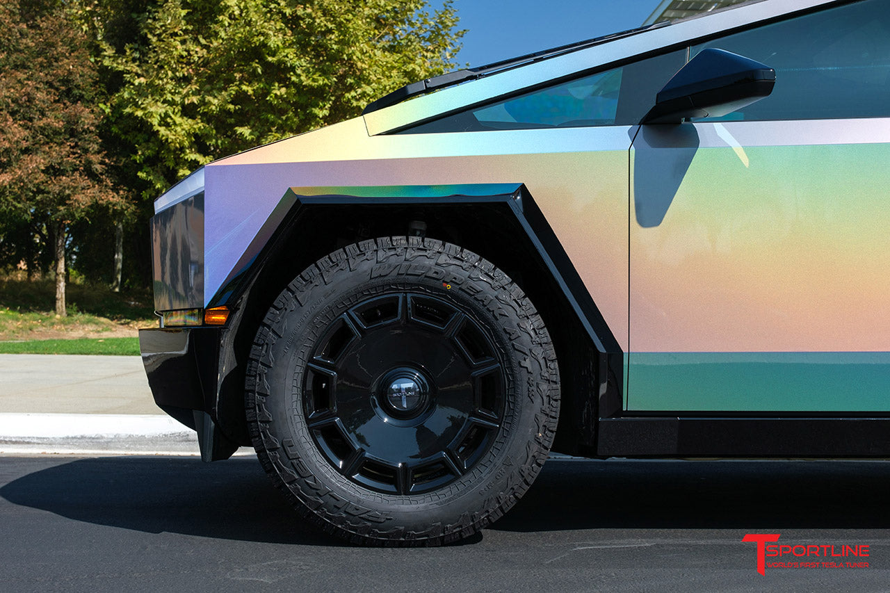 CT10 20" Tesla Cybertruck Fully Forged Monoblock Tesla Wheel and Tire Package (Set of 4)