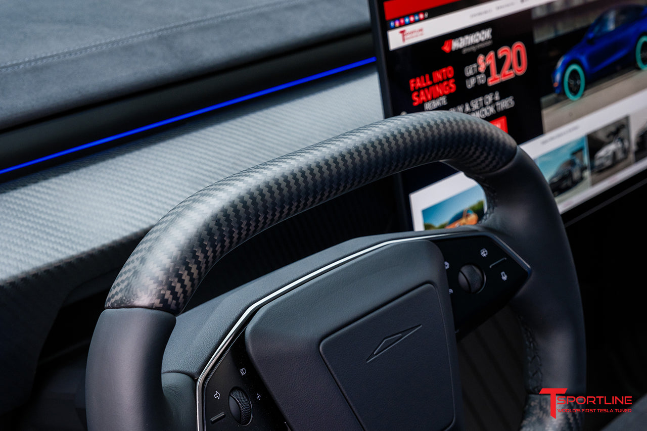 Custom Build - 2024 Tesla Cybertruck with Rolls Royce Blue Custom Leather Interior