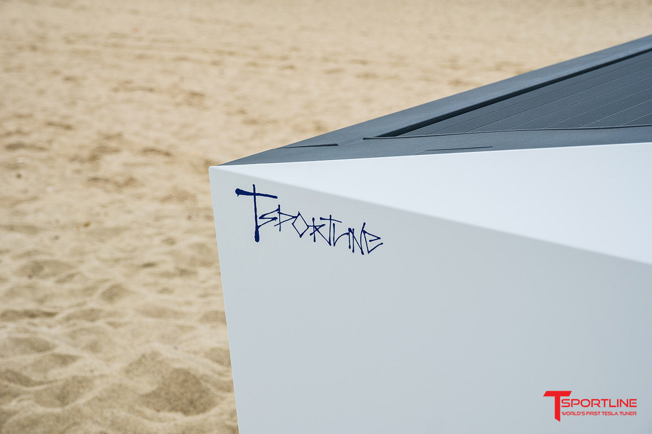 Custom Build - 2024 Tesla Cybertruck with Rolls Royce Blue Custom Leather Interior