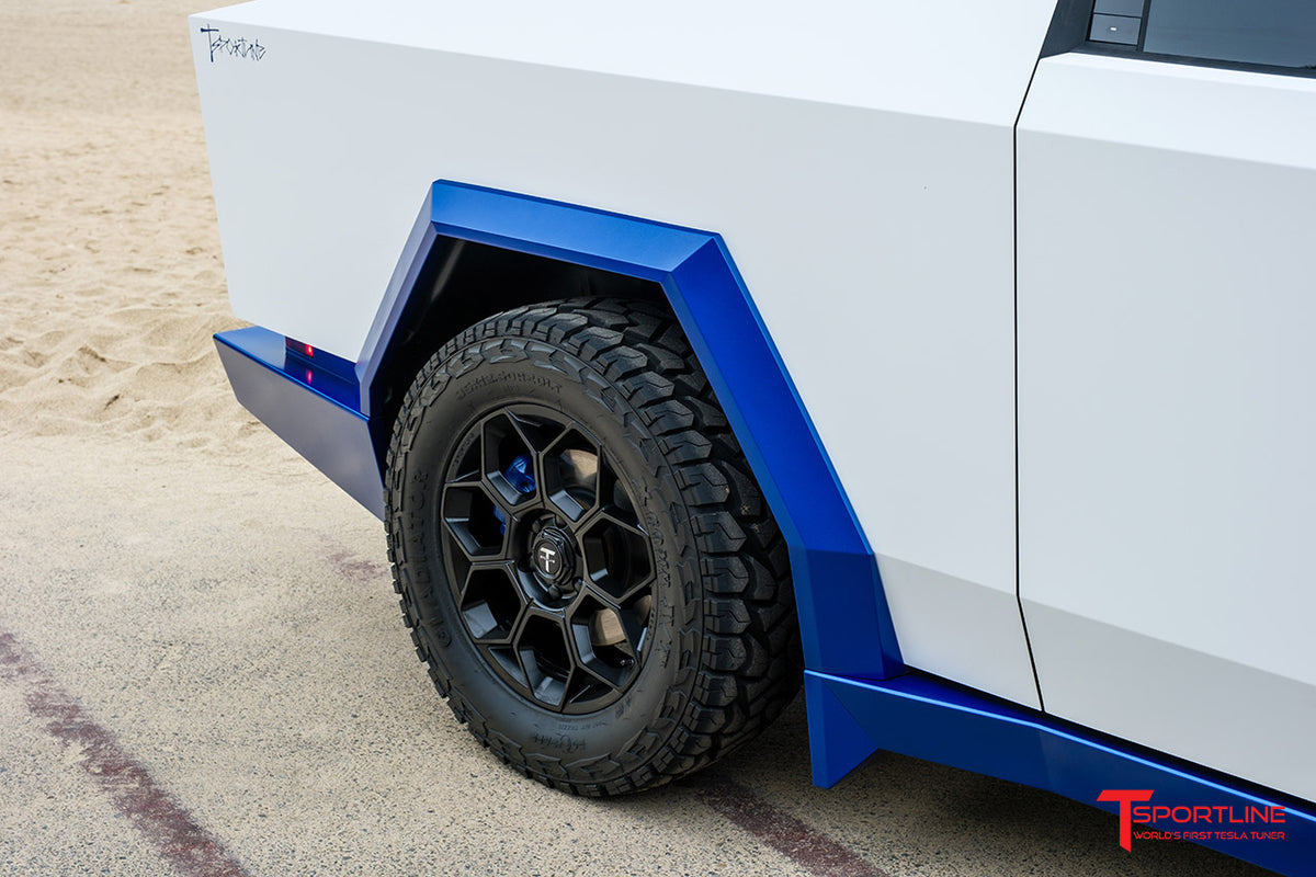 Custom Build - 2024 Tesla Cybertruck with Rolls Royce Blue Custom Leather Interior