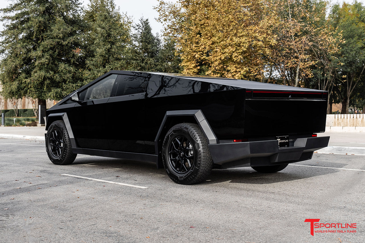 Super Saver Tesla Cybertruck Winter Snow Tire and AeroMaxx 20" Wheel Package (Set of 4)