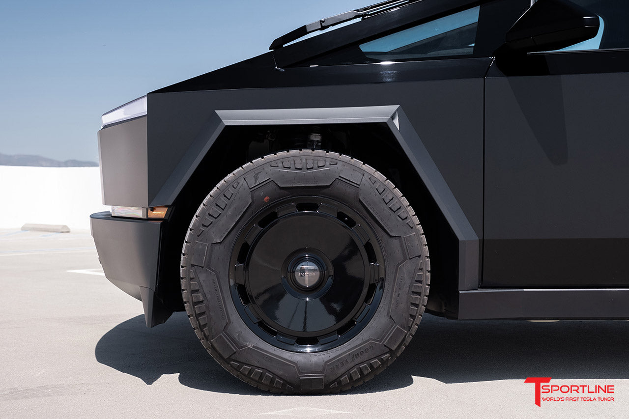 CTM 20" Tesla Cybertruck Fully Forged Monoblock Tesla Wheel and Tire Package (Set of 4)